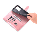 For Xiaomi Redmi Note 11 4G Global / Note 11S AZNS Skin Feel Calf Texture Horizontal Flip Leather Phone Case(Rose Gold)