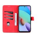 For Xiaomi Redmi Note 11 4G Global / Note 11S AZNS Skin Feel Calf Texture Horizontal Flip Leather Phone Case(Red)