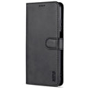 For Xiaomi Redmi Note 11 4G Global / Note 11S AZNS Skin Feel Calf Texture Horizontal Flip Leather Phone Case(Black)