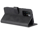 For Xiaomi Redmi Note 11 4G Global / Note 11S AZNS Skin Feel Calf Texture Horizontal Flip Leather Phone Case(Black)
