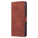 For Samsung Galaxy A53 5G AZNS Skin Feel Calf Texture Horizontal Flip Leather Phone Case(Brown)