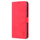 For Samsung Galaxy A53 5G AZNS Skin Feel Calf Texture Horizontal Flip Leather Phone Case(Red)