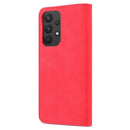 For Samsung Galaxy A53 5G AZNS Skin Feel Calf Texture Horizontal Flip Leather Phone Case(Red)