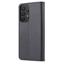 For Samsung Galaxy A53 5G AZNS Skin Feel Calf Texture Horizontal Flip Leather Phone Case(Black)