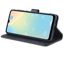 For Samsung Galaxy A53 5G AZNS Skin Feel Calf Texture Horizontal Flip Leather Phone Case(Black)