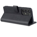 For Samsung Galaxy A53 5G AZNS Skin Feel Calf Texture Horizontal Flip Leather Phone Case(Black)