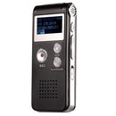 SK-012 16GB USB Dictaphone Digital Audio Voice Recorder with WAV MP3 Player VAR Function(Black)