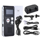SK-012 16GB USB Dictaphone Digital Audio Voice Recorder with WAV MP3 Player VAR Function(Grey)