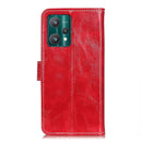 For OPPO Realme 9 Pro 5G Foreign / Realme V25 China / Realme Q5 5G China Retro Crazy Horse Texture Leather Phone Case(Red)