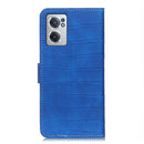 For OnePlus Nord CE 2 5G Crocodile Texture Leather Phone Case(Blue)