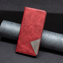 For Nokia G21 / G11 Prismatic Invisible Magnetic Leather Phone Case(Red)