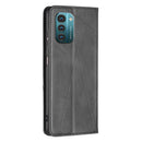 For Nokia G21 / G11 Prismatic Invisible Magnetic Leather Phone Case(Black)