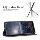 For Nokia G21 / G11 Prismatic Invisible Magnetic Leather Phone Case(Black)
