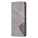 For Nokia G21 / G11 Prismatic Invisible Magnetic Leather Phone Case(Grey)