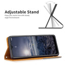 For Nokia G21 / G11 Prismatic Invisible Magnetic Leather Phone Case(Yellow)