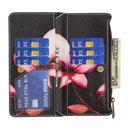 For Nokia G21 / G11 Colored Drawing Pattern Zipper Leather Phone Case(Lotus)