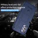 For Samsung Galaxy A23 4G All Inclusive Shockproof TPU Protective Phone Case(Blue)