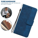 For Huawei Y6 2019 Geometric Embossed Leather Phone Case(Blue)