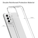 For Samsung Galaxy A23 Shockproof Scratchproof TPU + Acrylic Protective Phone Case(Transparent)