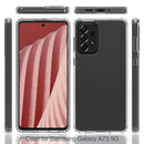 For Samsung Galaxy A73 5G Shockproof Scratchproof TPU + Acrylic Protective Phone Case(Transparent)