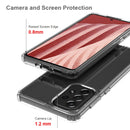 For Samsung Galaxy A73 5G Shockproof Scratchproof TPU + Acrylic Protective Phone Case(Transparent)
