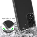 For Samsung Galaxy A73 5G Shockproof Scratchproof TPU + Acrylic Protective Phone Case(Transparent)