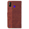 For Tecno Spark Go 2020 / Spark 6 Go Geometric Embossed Leather Phone Case(Brown)