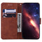 For Tecno Spark Go 2020 / Spark 6 Go Geometric Embossed Leather Phone Case(Brown)