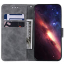 For Tecno Spark Go 2020 / Spark 6 Go Geometric Embossed Leather Phone Case(Grey)