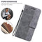 For Tecno Spark Go 2020 / Spark 6 Go Geometric Embossed Leather Phone Case(Grey)