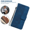 For Tecno Spark Go 2020 / Spark 6 Go Geometric Embossed Leather Phone Case(Blue)