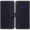 For Tecno Spark Go 2020 / Spark 6 Go Geometric Embossed Leather Phone Case(Black)