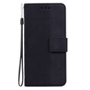 For Nokia G11 / G21 Geometric Embossed Leather Phone Case(Black)