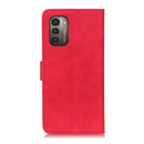 For Nokia G11 / G21 KHAZNEH Retro Texture Horizontal Flip Leather Phone Case(Red)