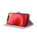 For Xiaomi 12 Pro Watercolor Pattern Horizontal Flip Leather Phone Case(Purple Red)