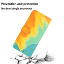 For Xiaomi Redmi 10C Watercolor Pattern Horizontal Flip Leather Phone Case(Autumn Leaf Color)