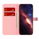 For Motorola Moto G22 Watercolor Pattern Horizontal Flip Leather Phone Case(Spring Cherry)