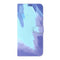 For Motorola Moto G22 Watercolor Pattern Horizontal Flip Leather Phone Case(Winter Snow)