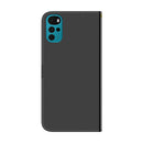 For Motorola Moto G22 Imitated Mirror Surface Horizontal Flip Leather Phone Case(Black)