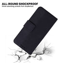 For Xiaomi 12 / 12X Geometric Embossed Leather Phone Case(Black)