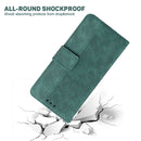 For Xiaomi 12 Pro Geometric Embossed Leather Phone Case(Green)