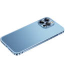 Frosted Phone Case with Lens Protection For iPhone 13 Pro Max(Sierra Blue)
