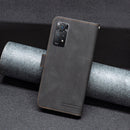 For Xiaomi Redmi Note 11 Pro International Version Magnetic Clasp RFID Blocking Anti-Theft Leather Case(Black)