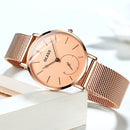 OLEVS 5190 Women Waterproof Ultra-thin Small Dial Quartz Watch(Rose Gold)