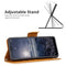 For Nokia G21 / G11 Retro Lambskin Texture Leather Phone Case(Yellow)