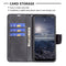 For Nokia G21 / G11 Retro Lambskin Texture Leather Phone Case(Black)