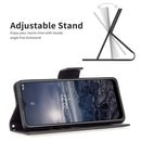 For Nokia G21 / G11 Retro Lambskin Texture Leather Phone Case(Black)