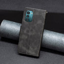 For Nokia G21 / G11 Retro Lambskin Texture Leather Phone Case(Black)