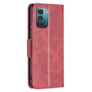 For Nokia G21 / G11 Retro Lambskin Texture Leather Phone Case(Red)