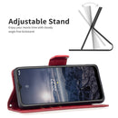 For Nokia G21 / G11 Retro Lambskin Texture Leather Phone Case(Red)